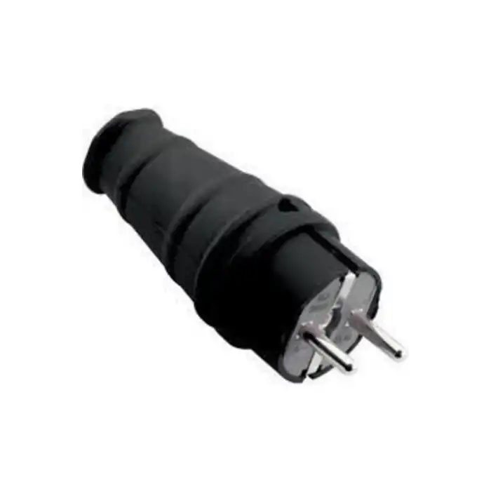 Kauçuk Erkek Fiş 1X16A 220V