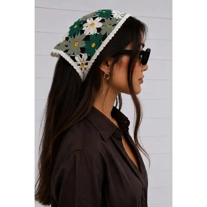 Örme Bohem Bandana