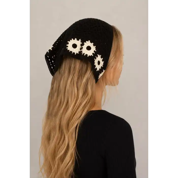 Örme Bohem Bandana