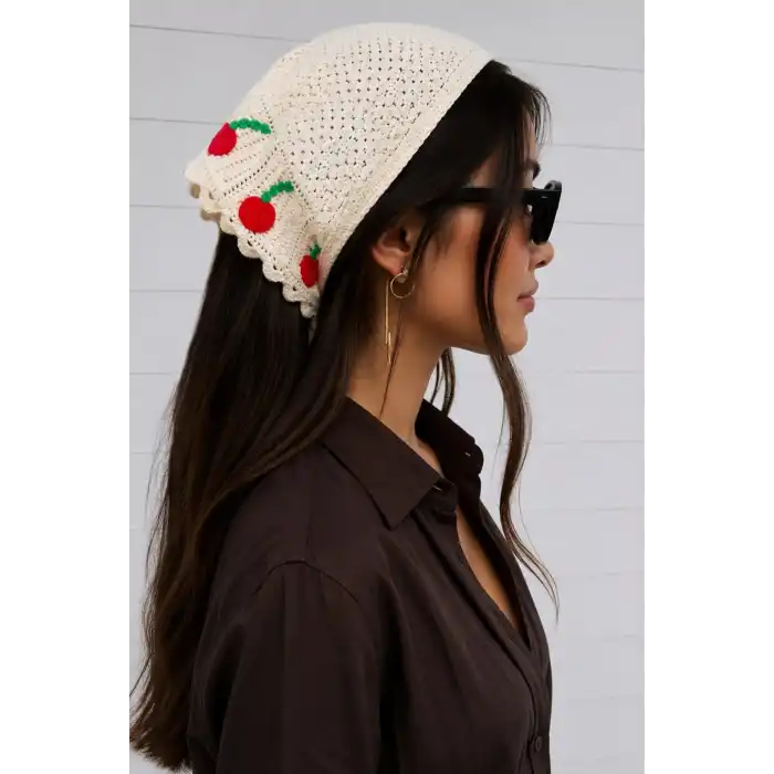 Örme Bohem Bandana