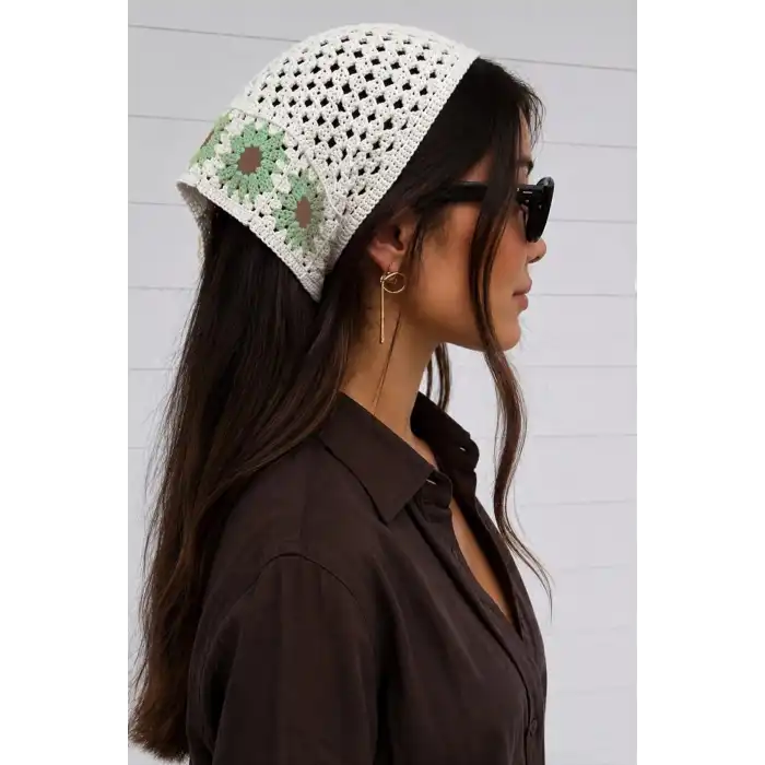 Örme Bohem Bandana