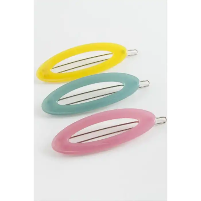 Oval Klipsli Toka