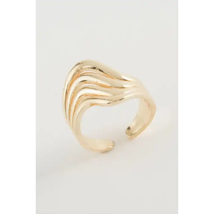 Oval Metal Yüzük