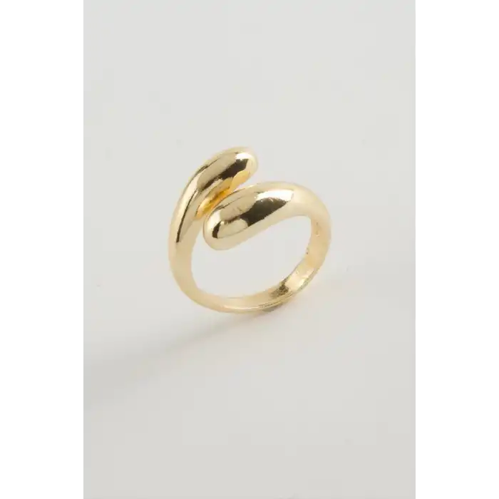 Oval Metal Yüzük