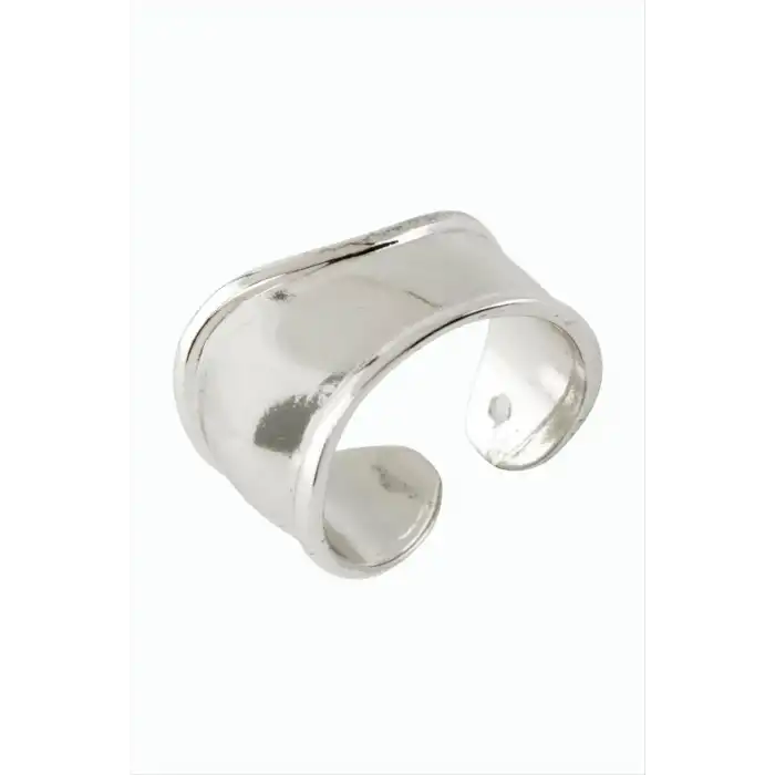 Oval Metal Yüzük