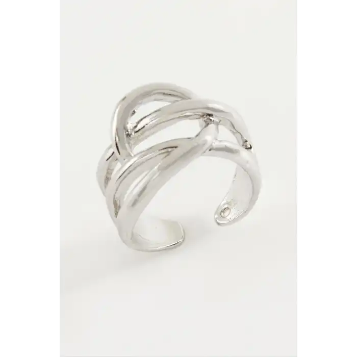 Oval Metal Yüzük