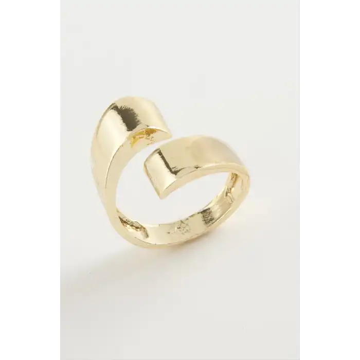 Oval Metal Yüzük