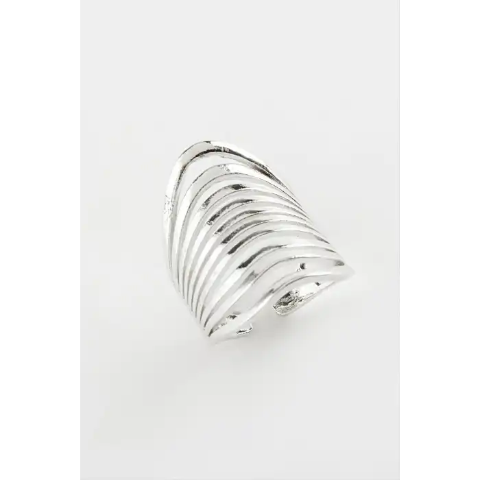 Oval Metal Yüzük