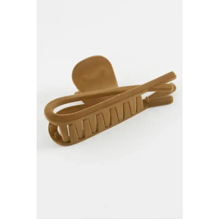 Oval Renkli Kadife Mandal Toka 13 cm