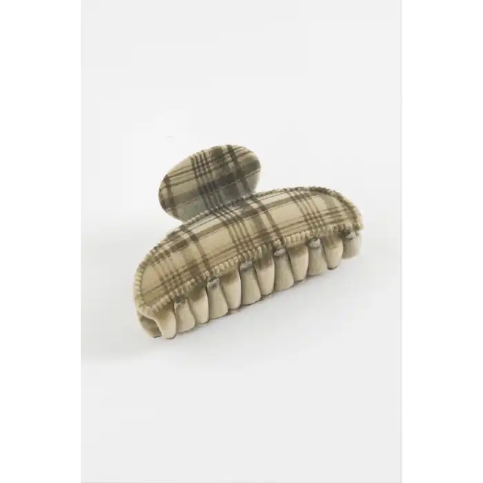 Oval Renkli Kadife Mandal Toka 8 cm