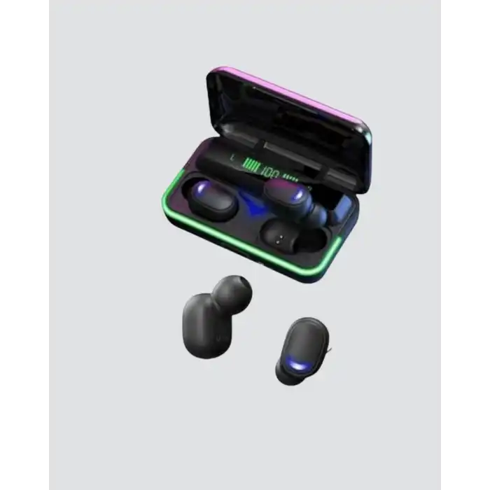 Oyun Modlu E10 Bluetooth Kulaklık Powerbank ve LED Ekranlı