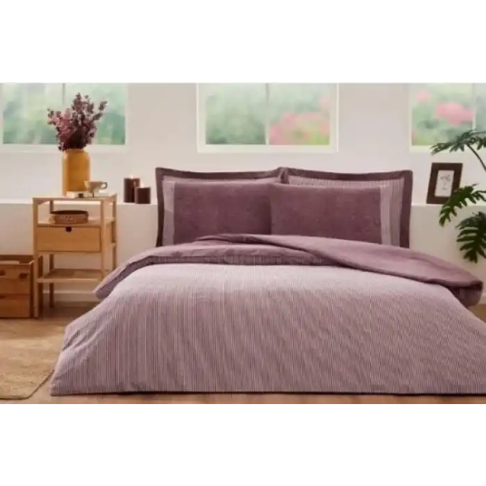 Özdilek Çift Kişilik Ranforce Nevresim Takımı Natural Deco Rose