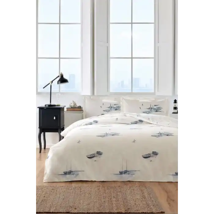 Özdilek Çift Kişilik Ranforce Nevresim Takımı Rowboat