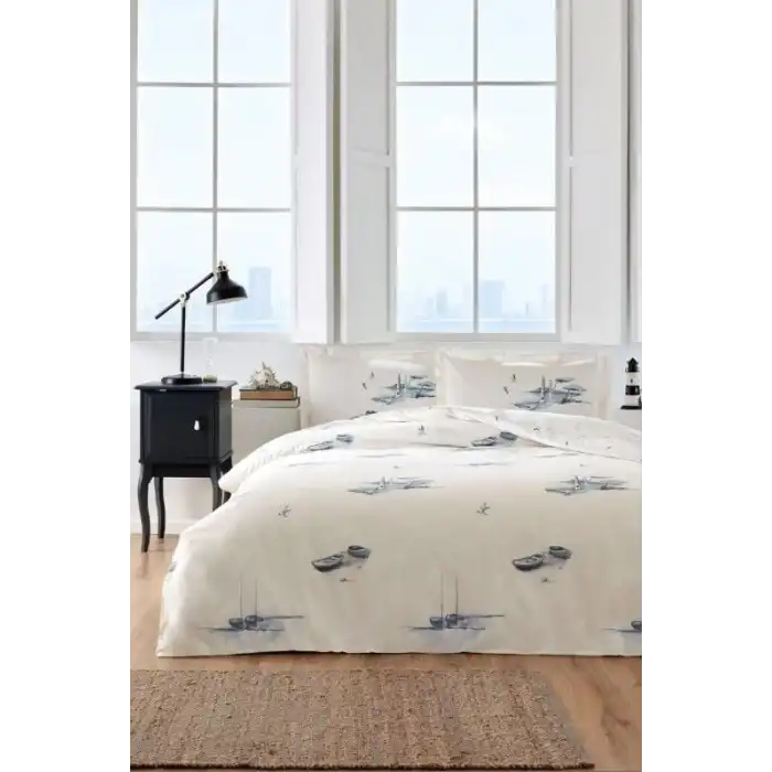 Özdilek Çift Kişilik Ranforce Nevresim Takımı Rowboat