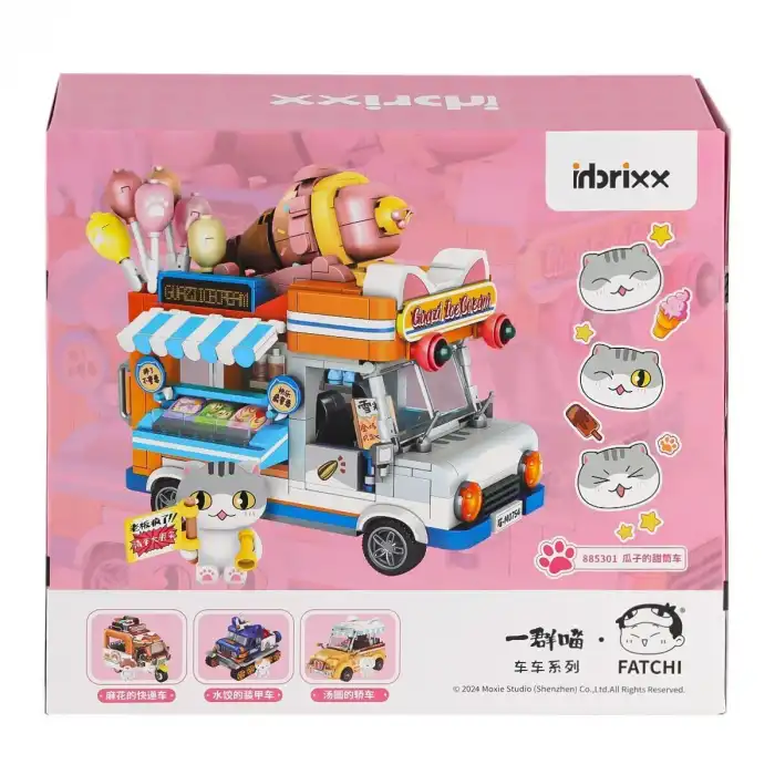 P885301 Panlos Koni Arabası 723 Parça Blok Seti -Vagon life
