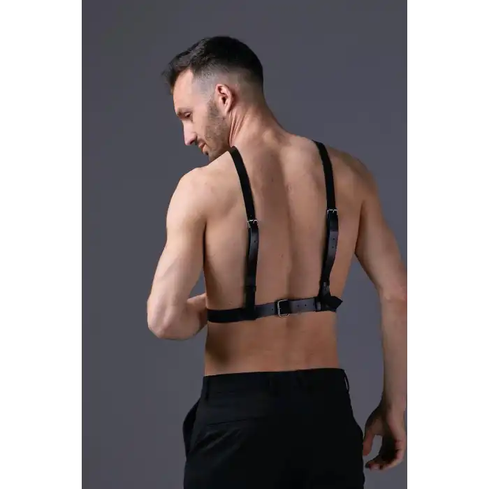 Pamuktenim Erkek Fantezi Deri Harness Askı 2135
