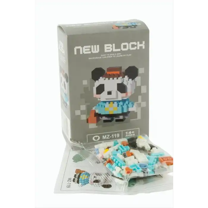 Panda New Block Mikro Yapı Lego