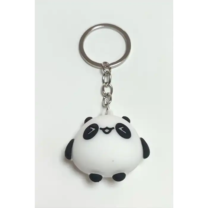 Panda Silikon Anahtarlık