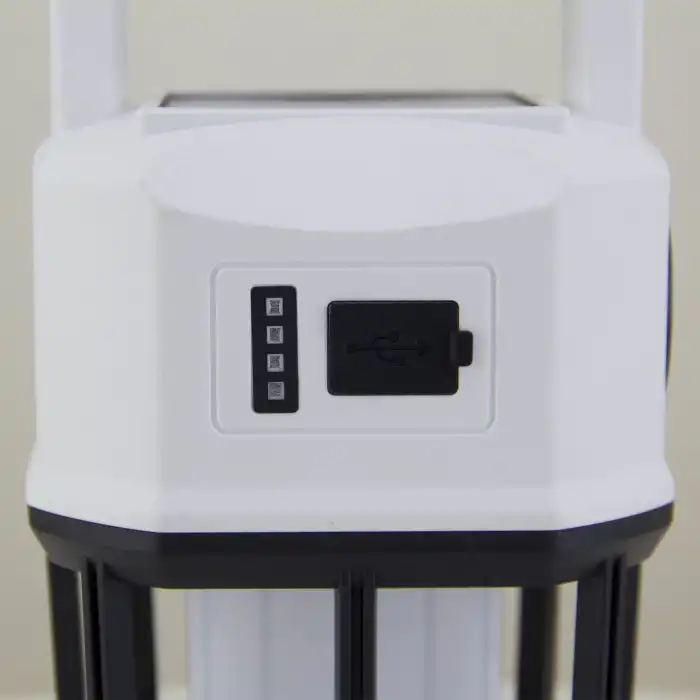BX PT-2207 USB ŞARJLI SOLAR EL FENERİ