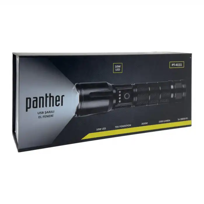 BX PT-4111 USB ŞARJLI EL FENERİ