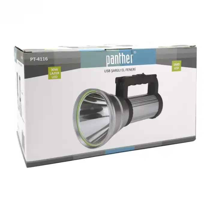 BX PT-4116 USB ŞARJLI EL FENERİ