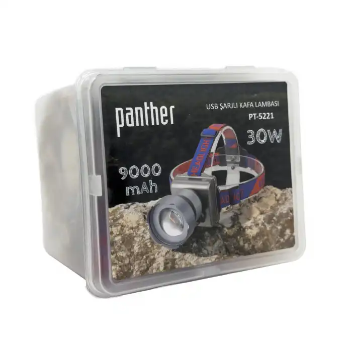 BX PT-5221 USB ŞARJLI KAFA LAMBASI