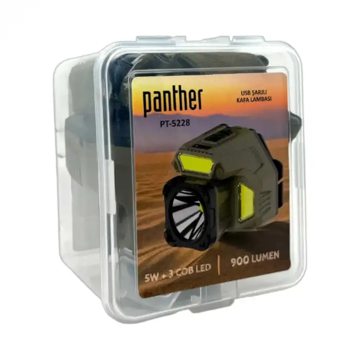 BX PT-5228 USB ŞARJLI KAFA LAMBASI
