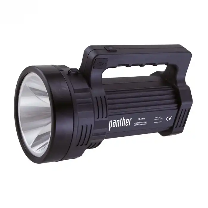 BX PT-6213 USB ŞARJLI SOLAR EL FENERİ