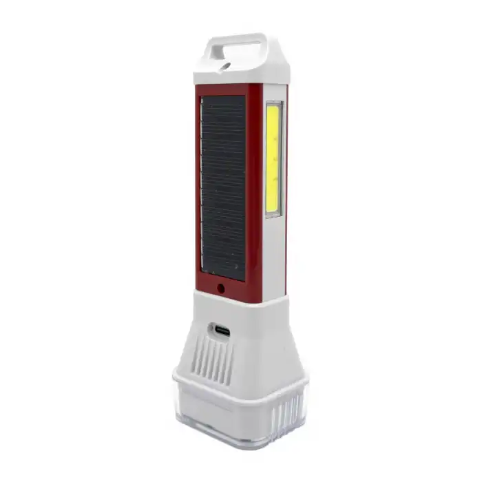 BX PT-8872 USB ŞARJLI SOLAR EL FENERİ