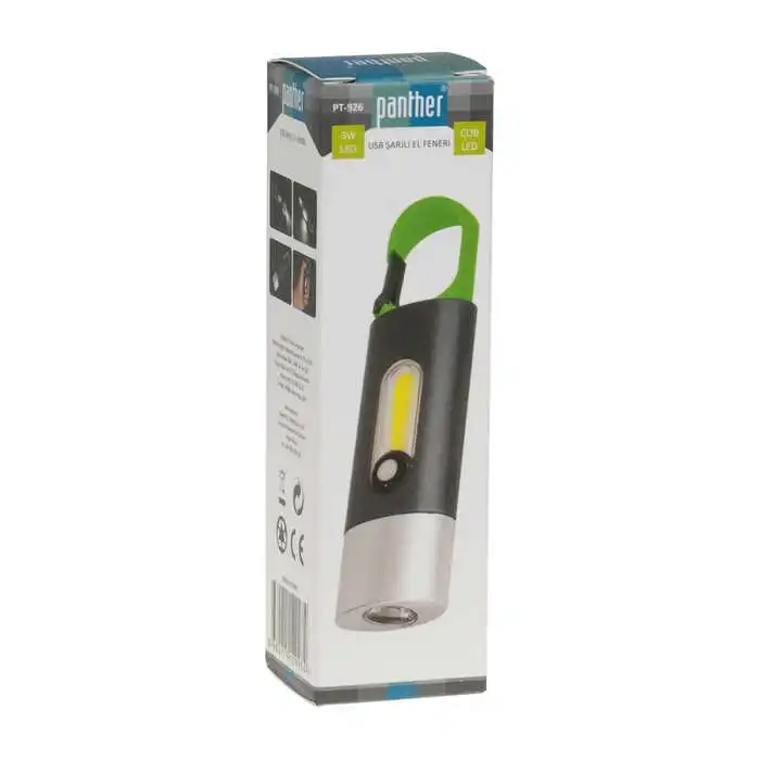 BX PT-926 USB ŞARJLI EL FENERİ