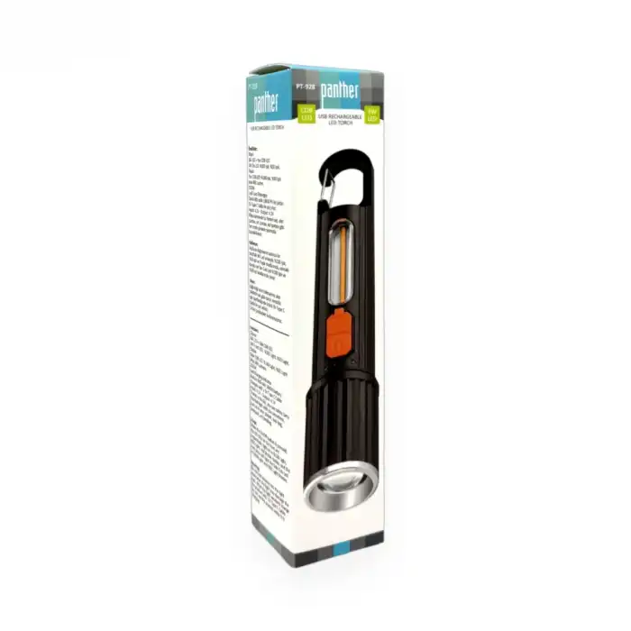 BX PT-928 USB ŞARJLI EL FENERİ