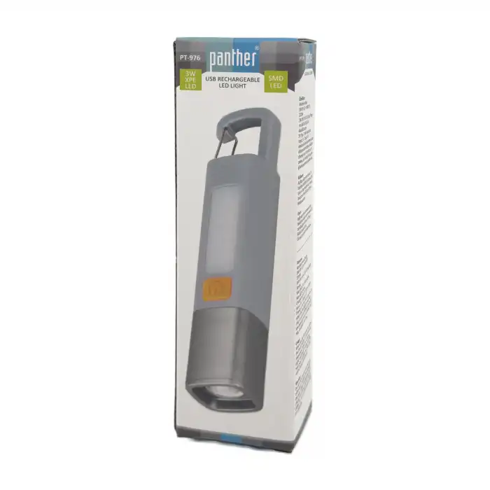 BX PT-976 USB ŞARJLI EL FENERİ