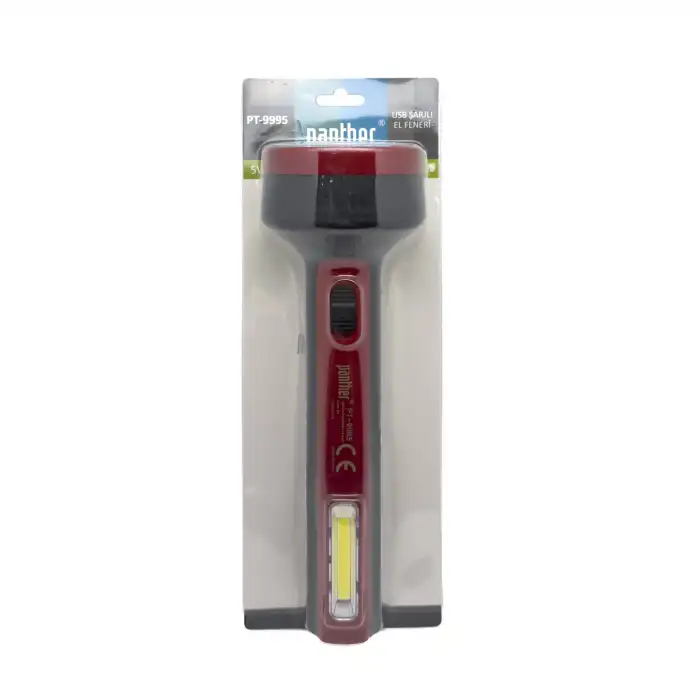 BX PT-9995 USB ŞARJLI EL FENERİ