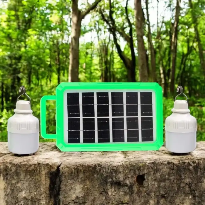 BX PT-S600 ŞARJLI SOLAR KAMP SETİ