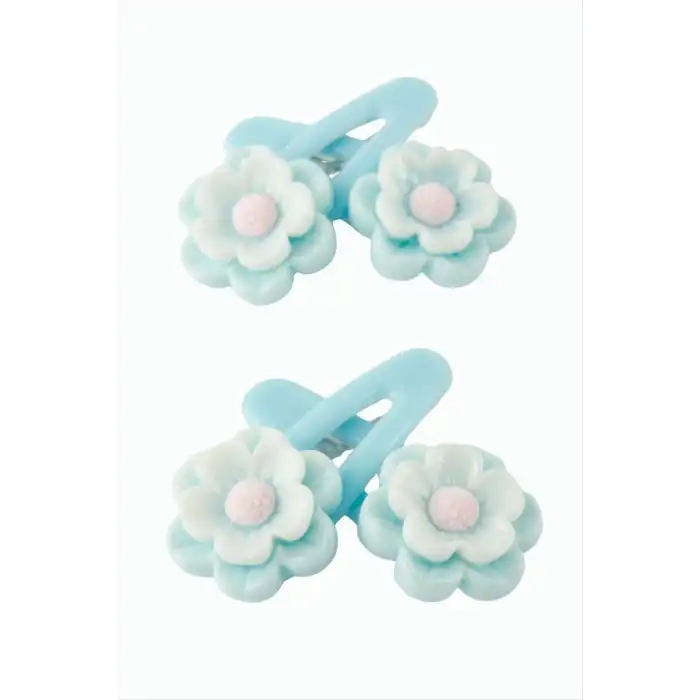 Papatya Çıtçıtlı Toka 4 Adet