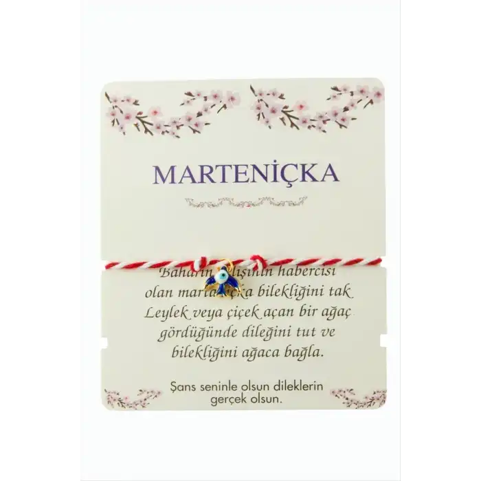 Papatya Marteniçka İp Bileklik