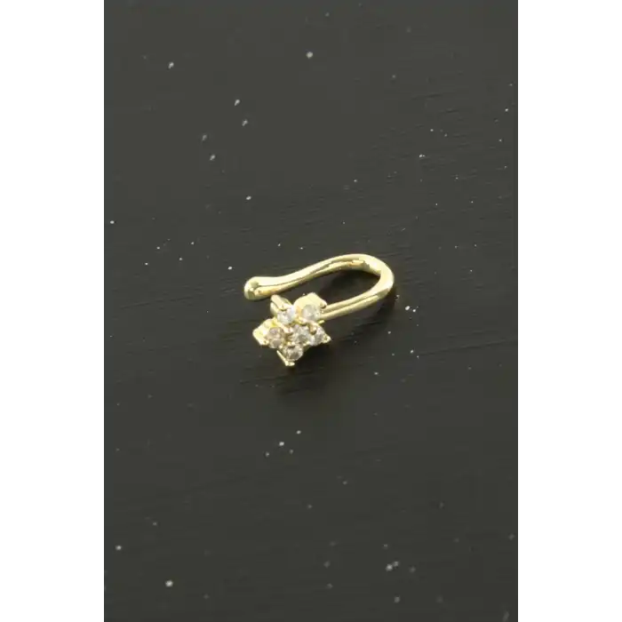 Papatya Tragus Zirkon Taşlı Piercing 1 Adet