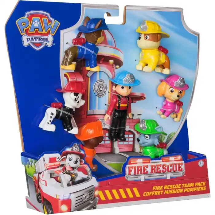 Paw Patrol İtfaiye ve Kurtarma Ekibi Paketi