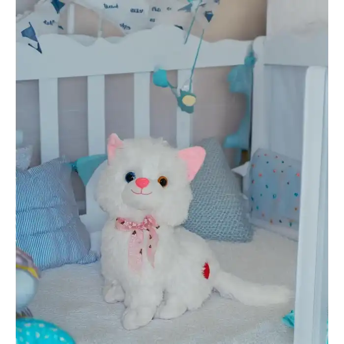 PELUŞ KEDİ 33CM HALLEY