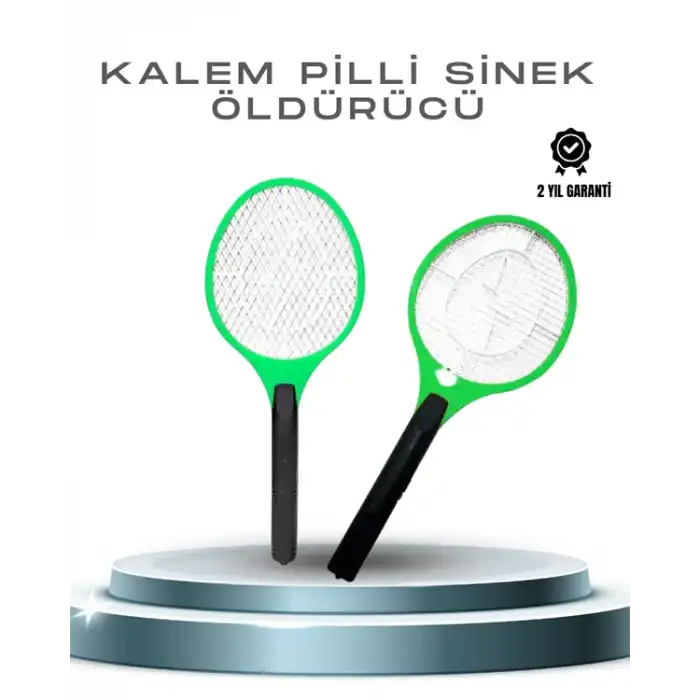 Pil Gücünde Elektronik Sinek Öldürücü – Kan Lekesi Bırakmayan Temiz Kullanım