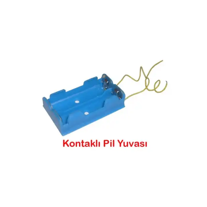 Pil Yuvası - Okul Deney Pil Yatağı 10 Adet (336336)