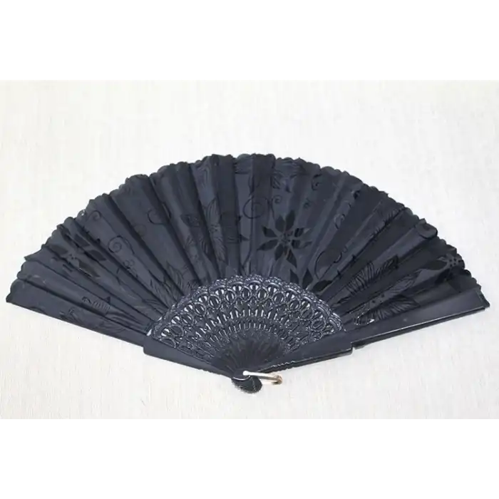 Plastik Siyah Yelpaze Alk3569