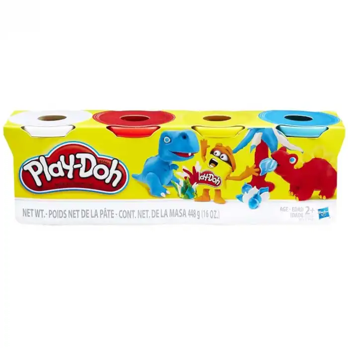 Play-Doh 4lü Oyun Hamuru - INT-B5517 - 1 Adet Stokta Olan Gönderilir