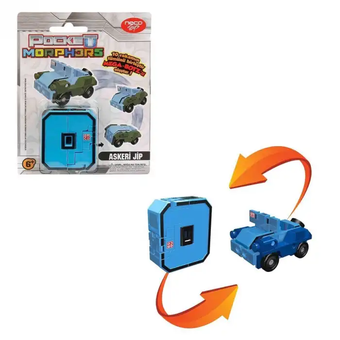 Pocket Morphers-Dönüşebilen Numaralar-PM/6888-1 Adet Stokta Olan Gönderilir