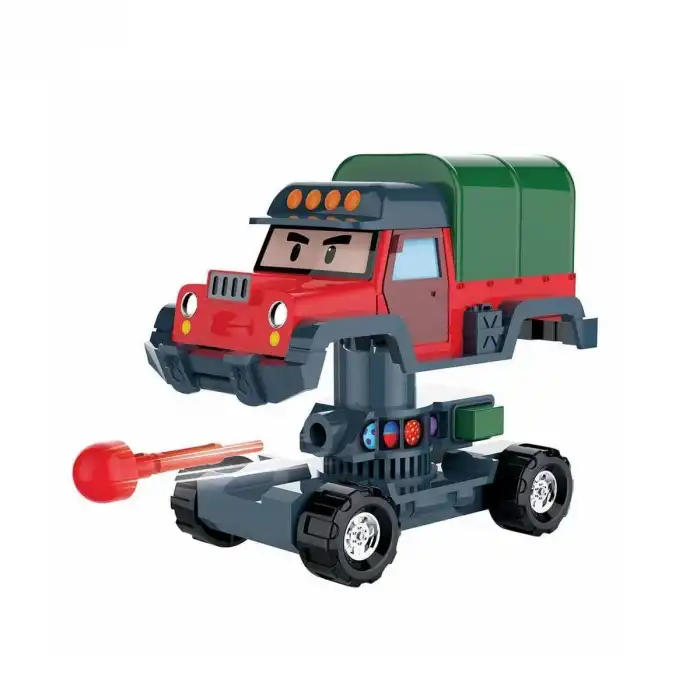 POLI 83360 Robocar Poli Hareketli Figür Poacher