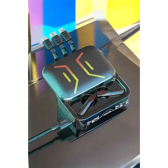 Powerbankli Bluetooth Kulaklık Yüksek Ses Kaliteli Kablosuz