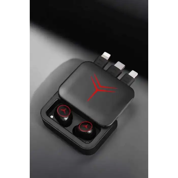 Powerbankli Kulaklık Bluetooth Bağlantılı Çoklu Bağlantı
