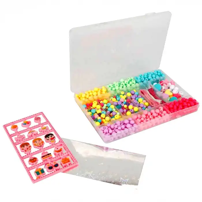 Pretty Pinky Renkli Boncuklar Seti