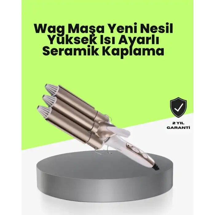Profesyonel Kullanıma Uygun Bukle Maşası