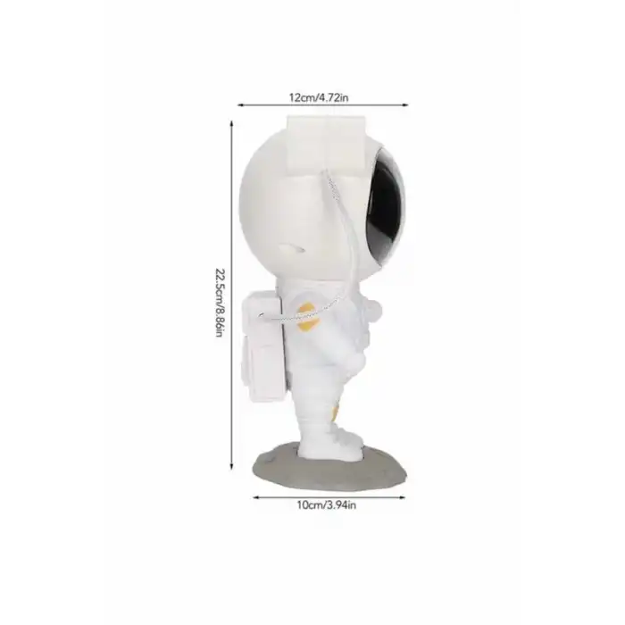 Projeksiyon Astronot Lamba Speaker Sevimli Astronot Bluetooth Hoparlör